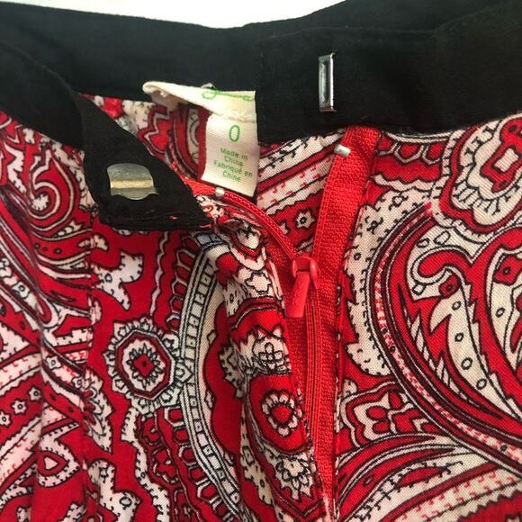 UO Staring At Stars Palazzo Wide Leg Pants paisley - Picture 5 of 8